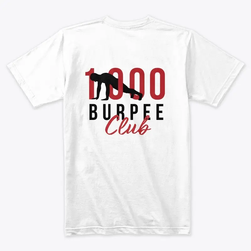 1,000 Burpee Club (WHITE) 