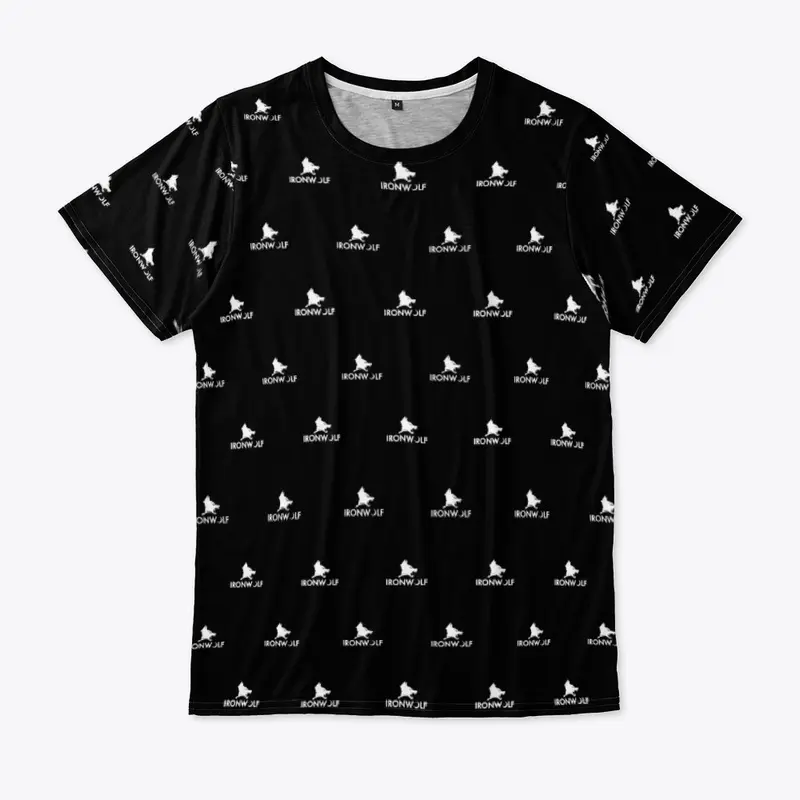 Wolf All Over Print (BLACK)